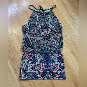 Laundry Summer Mini Dress with build-in padded bra, Size S, gently worn once.
